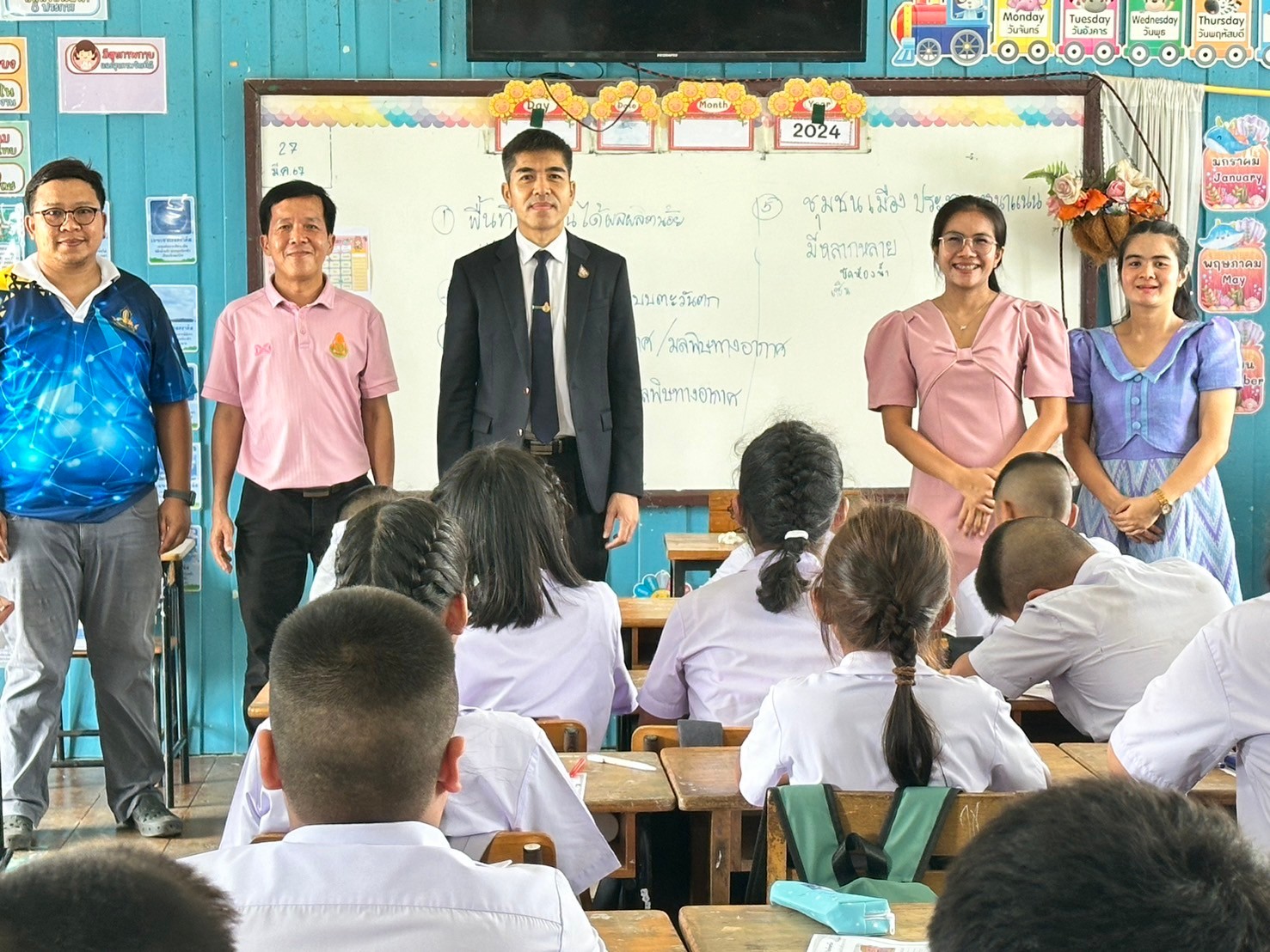 สพป.ชลบุรี เขต 2 นิเทศเปิดภาคเรียนที่ 1 ปีการศึกษา 2567